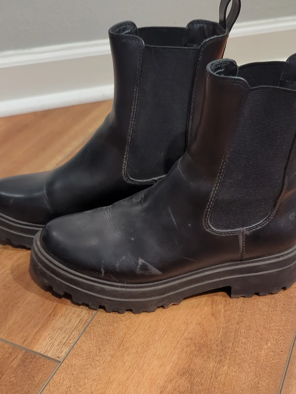 A New Day Black Chelsea Boots